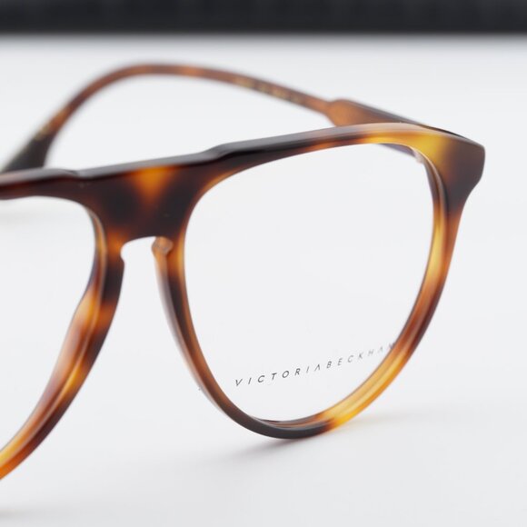 Victoria Beckham VB2602 215 Aviator Eyeglasses - Havana 58mm main image 6